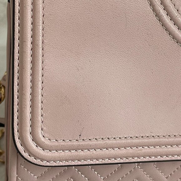 Tory Burch Fleming Convertible Shoulder Bag Shell Pink - Picture 2 of 16